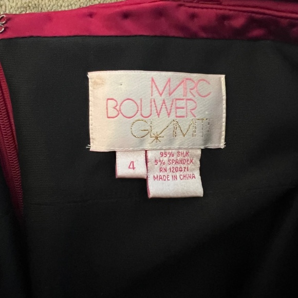 Marc Bouwer Red Rose Gown - Picture 7 of 7